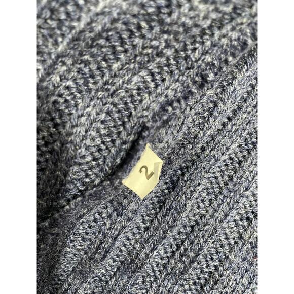 Bedford Fair Open Front Knit Cardigan Sweater Womens Sz XL USA Blue *Tiny Flaw - Picture 10 of 10